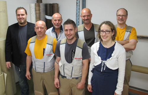 das Team der Karl-Eduard Bäder GmbH in Duchroth